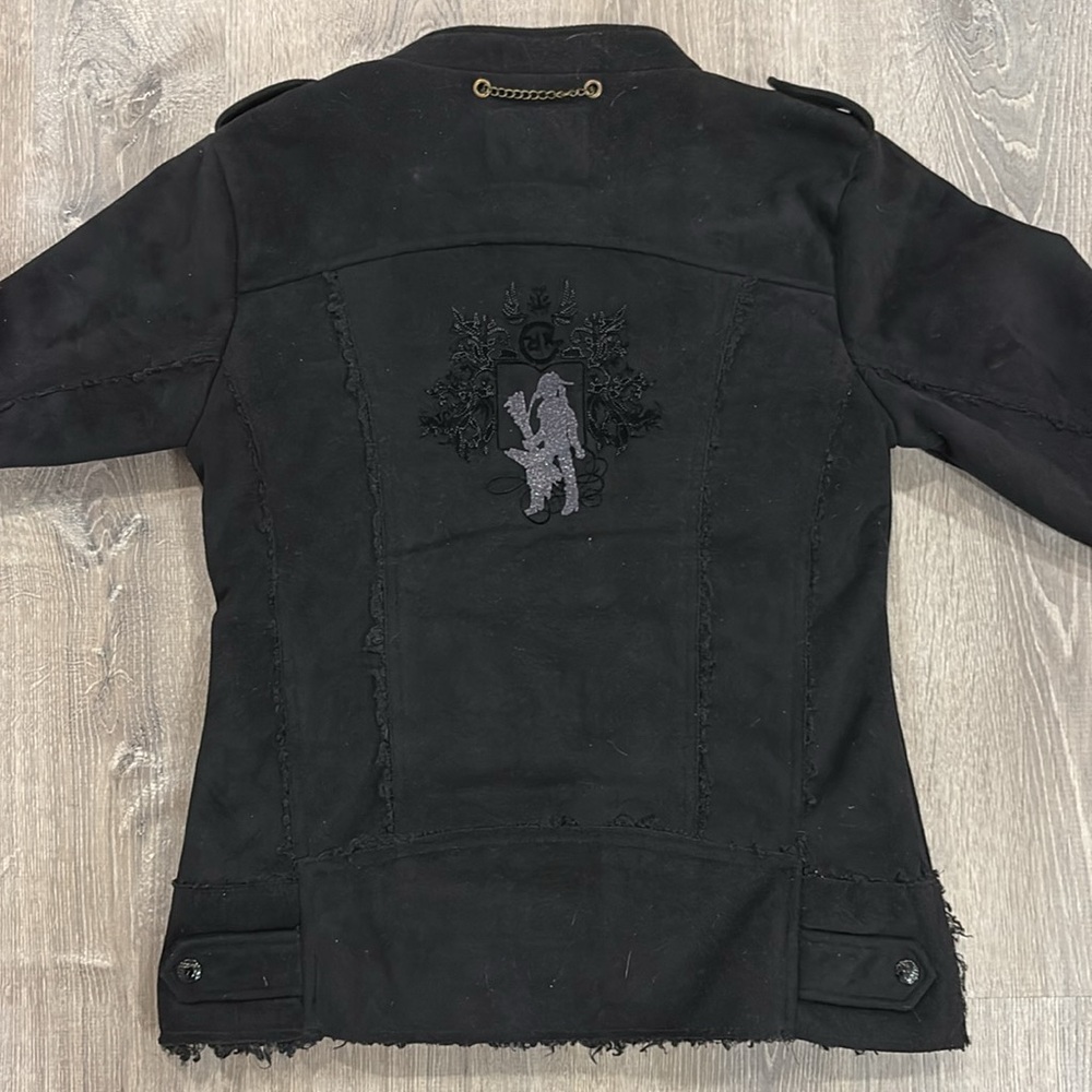 Y2K Faux Shearing Moto Jacket - Picture 2 of 5